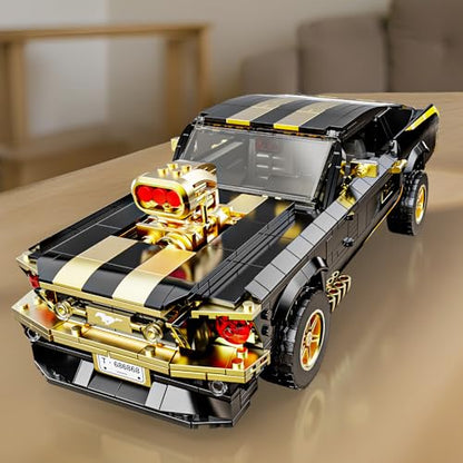 1 10 MOC Sports GTRS Car Building Blocks Toys Boys or Adults Kits