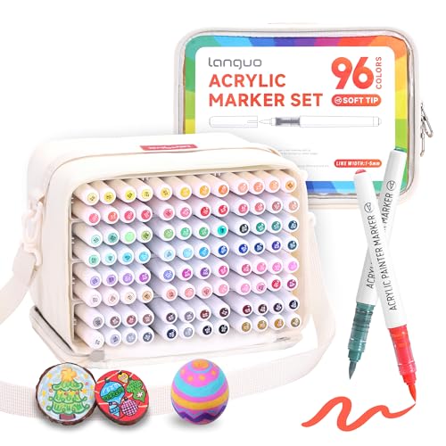 96 Colors Acrylic Paint Markers (96 Count)