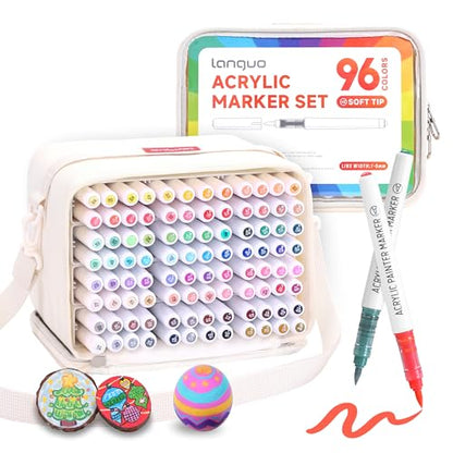 96 Colors Acrylic Paint Markers (96 Count)