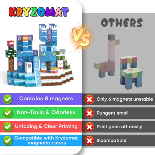 150Pcs 0.8in Magnetic Blocks (150 Count)
