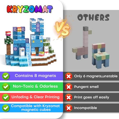 150Pcs 0.8in Magnetic Blocks (150 Count)