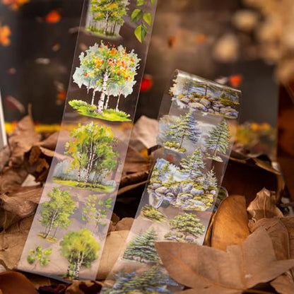 Scrapbook Nature Stickers Set