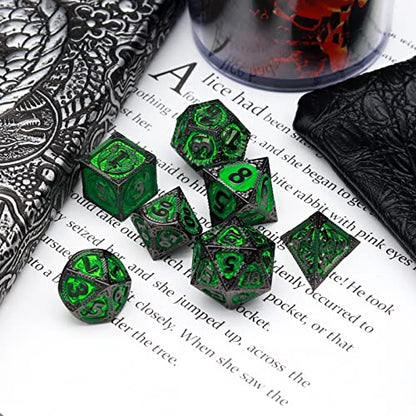 Metal DND Dice Set