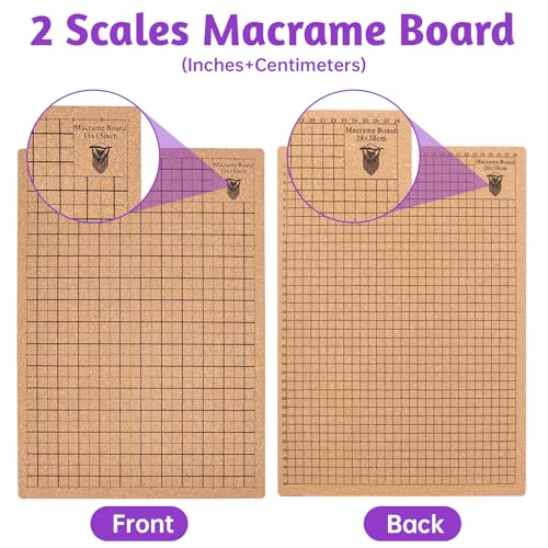 108 Pcs Macrame Board Set