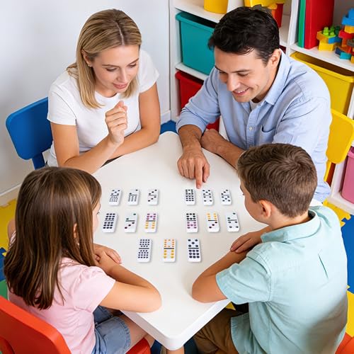Double 15 Dominoes Set for Adults