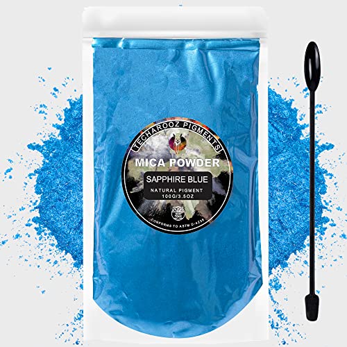 Sapphire Blue Mica Powder for Epoxy Resin 100g