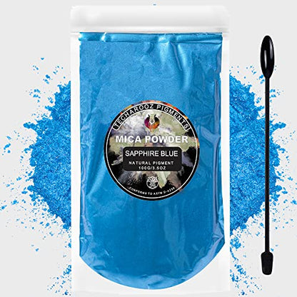 Sapphire Blue Mica Powder for Epoxy Resin 100g