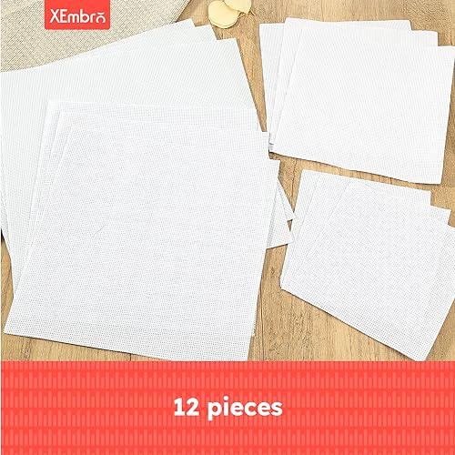 12 PCS Aida Cloth 14 Count