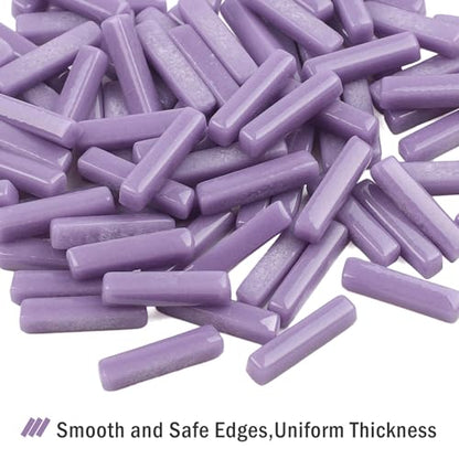 Purple Mosaic Tiles for Crafts Bulk (5.29 Ounce)