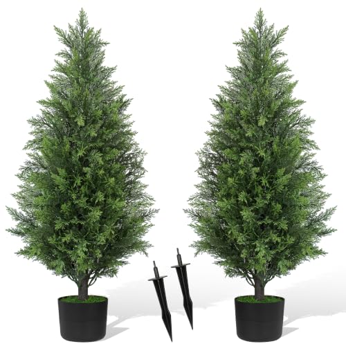 2Pack 3FT Artificial Cedar Tree (2 Count)