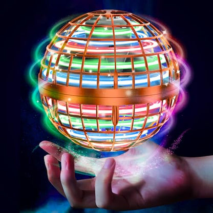 Flying Orb Ball 2026 Toys Soaring Hover Boomerang Spinner Hand Controlled Mini Drone Cosmic Globe Spinning Kids Outdoor Fly Toy Birthday Gift Cool Stuff for Boys Girls 6 7 8 9 10+ Year Old
