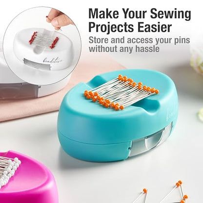 Magnetic Pin Cushion with Drawer (50 Count)