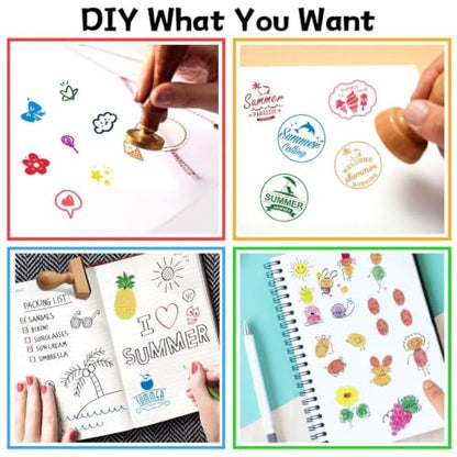 7" Large Ink Pad for Kids Classroom Must Haves Finger Paint