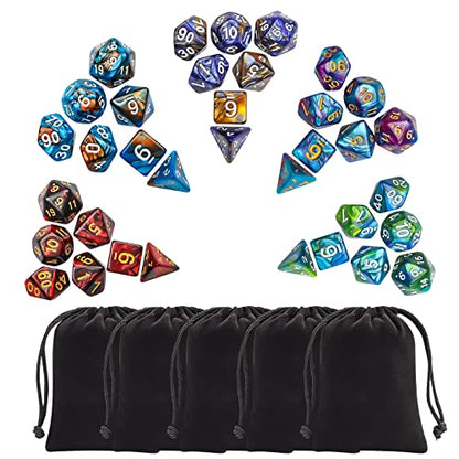 Polyhedral Dice Set (42 Count)
