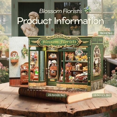 Miniature House Book Nook Kit