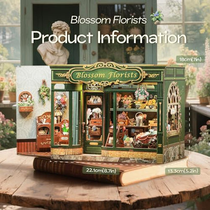 Miniature House Book Nook Kit