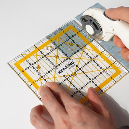 5"x5" Non Slip Quilting Ruler