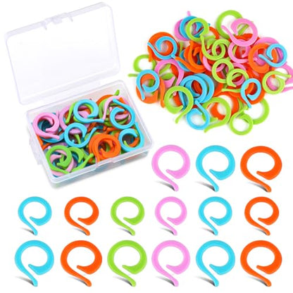40 Pcs Stitch Markers for Crocheting