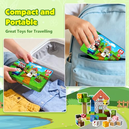 Mini Magnetic Blocks with Iron Box