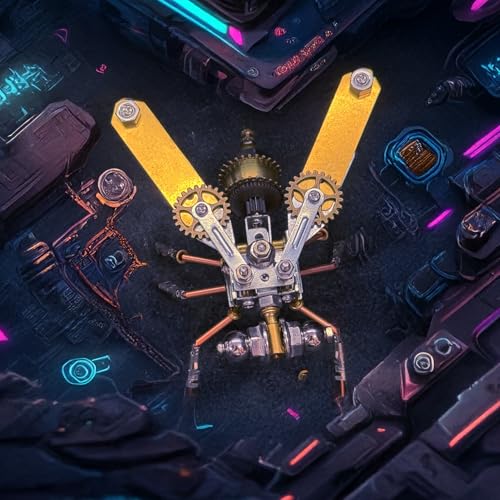 3D Metal Puzzle Insect Bug Mechanical Fly Model Steampunk Sculpture DIY Projects Making Kit Arts and Crafts Metal Building Science kit