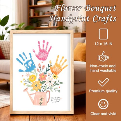 Handprint Flower Kit with Frame