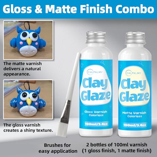 2 x 100ml Clay Glaze Kit (2 Count)