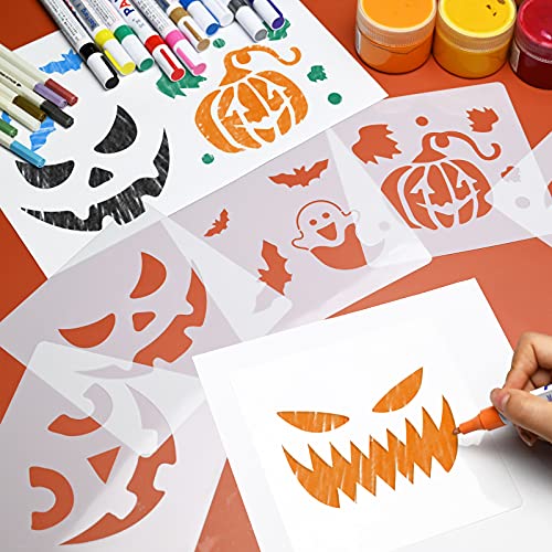 36 Pieces Halloween Drawing Stencils (36 Count)