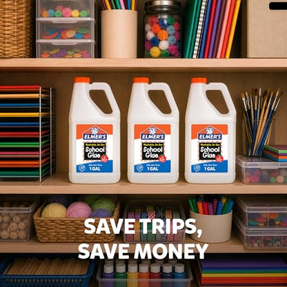 White Liquid School Glue (256 Fl Oz)