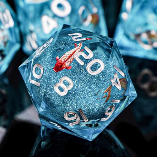 Liquid Core DND Dice Set