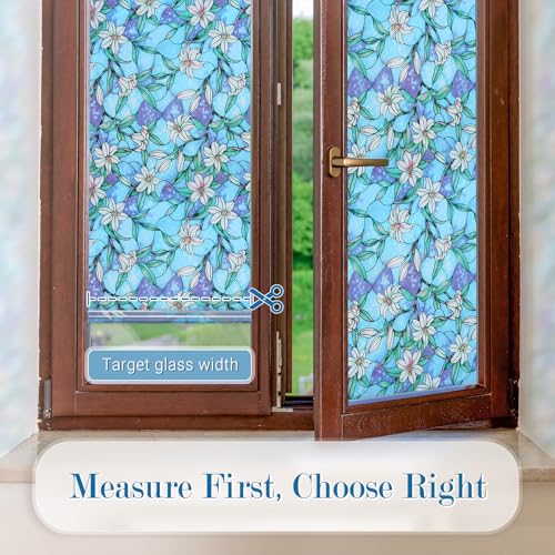 Stained Glass Window Privacy Film (9.58 Sq Ft)