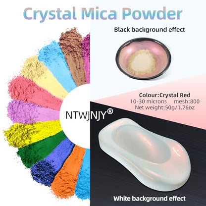 Crystal Red Mica Powder for Epoxy Resin