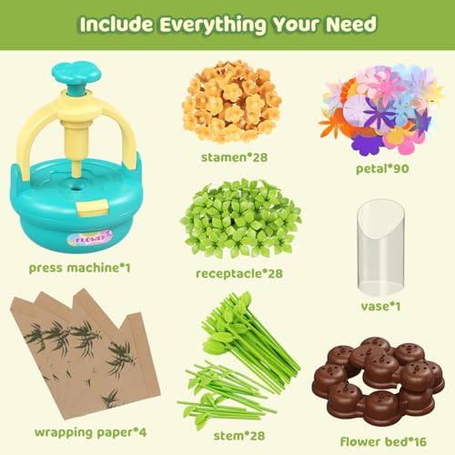 Flower Press Kit for Kids