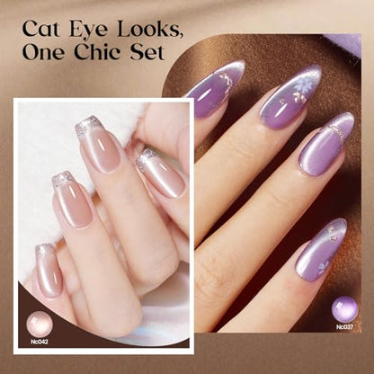 Beetles Cat Eye Gel Nail Polish Set