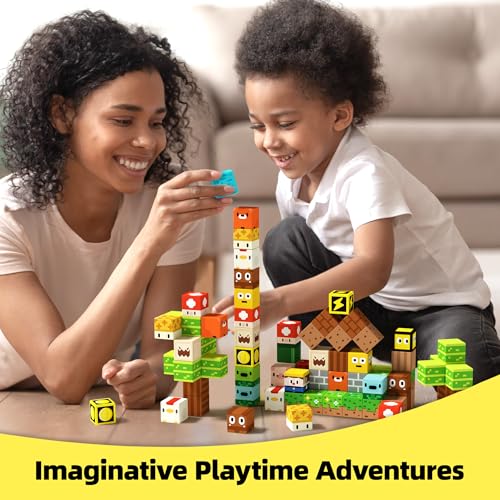 100PCS Magnetic Building Blocks for Boys Girls 3+
