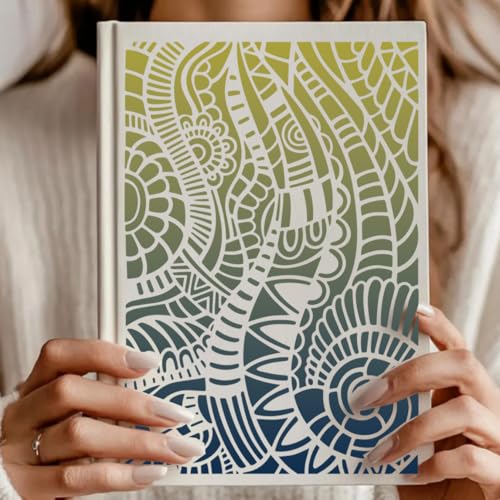 Stencils for Crafts Reusable Texture Stencils 10"x8" (19 Count)
