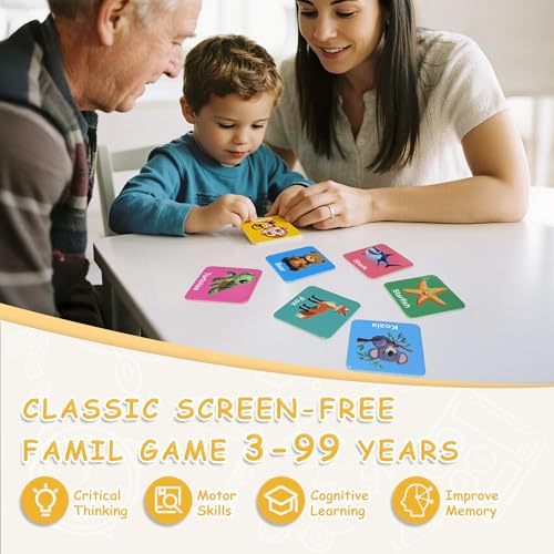 72 PCS Memory Match Game
