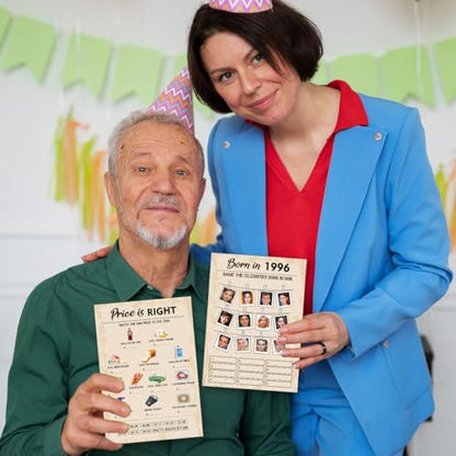 30 th Birthday Party Games (30 Count)