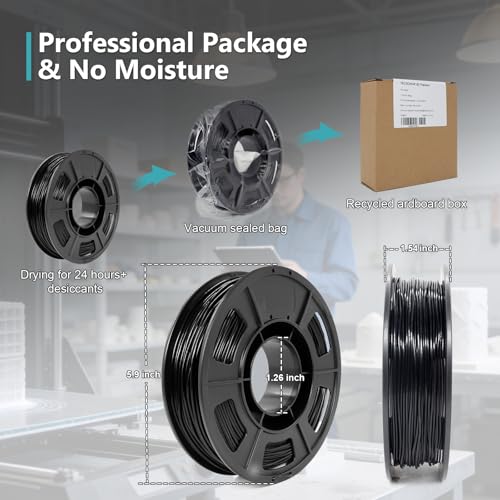 85A TPU 3D Printer Filament 1.75mm ±0.03mm