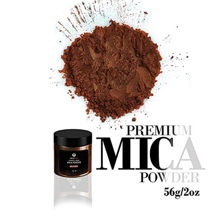 Metallic Bronze Mica Powder for Epoxy Resin 56g