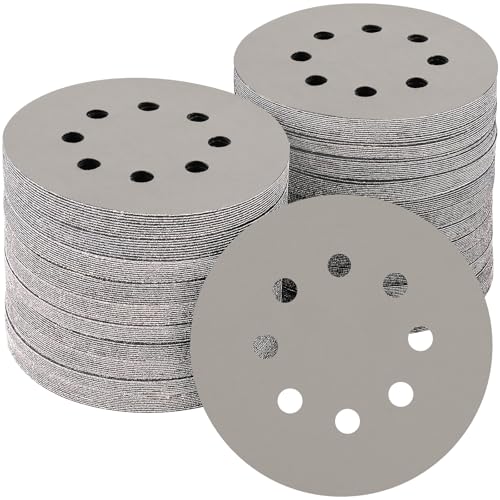 50PCS 5 Inch Sanding Discs 10000 Grit Random Orbit Sander Sandpaper (50 Count)