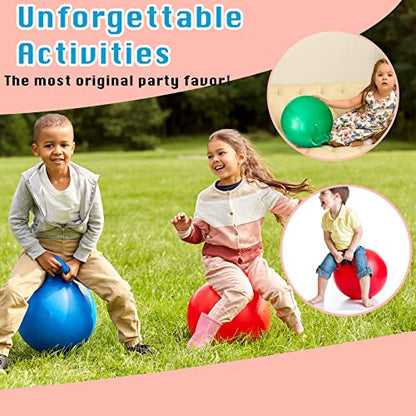 3 Pcs 22 Inch Bouncing Ball with Handle (3 Count)