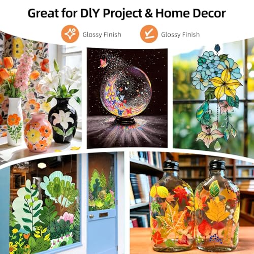 Stain Glass Paint Set
