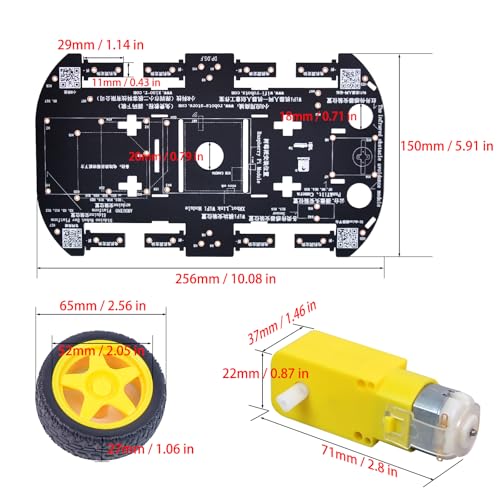 4WD Smart Robot Car Chassis Kit for Arduino Raspberry Pi DIY Programmable TT Motor