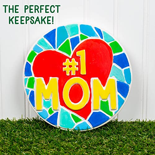 Paint Your Own #1 MOM Stepping Stone