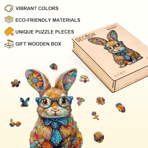 Wooden Puzzles for Adults (100 Count)