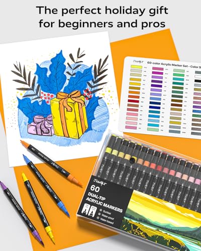Acrylic Paint Markers 24 Colors