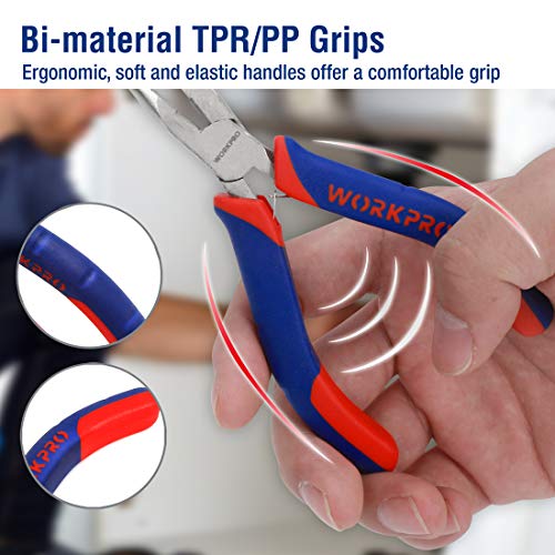 6 piece Mini Pliers Set with Pouch (6 Count)