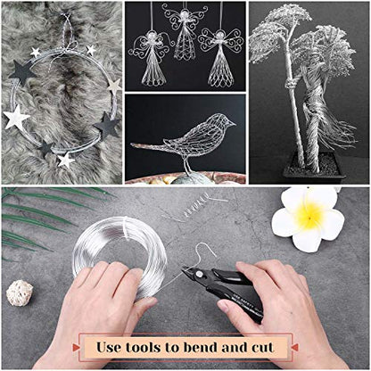 18 Gauge Aluminum Craft Wire Jewelry Making (328 Foot)