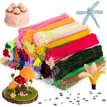 2600 Pieces Pipe Cleaners Bulk