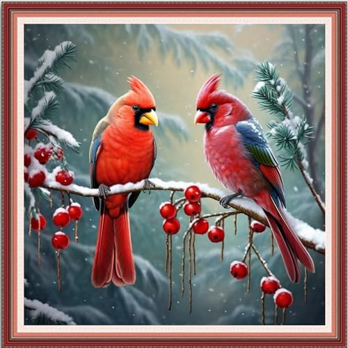 Stamped Cross Stitch Kits Full Range of Embroidery Needlework Starter Kits for Beginners Adults 11CT Embroidery Patterns Art Crafts DIY Needlepoint Kits
